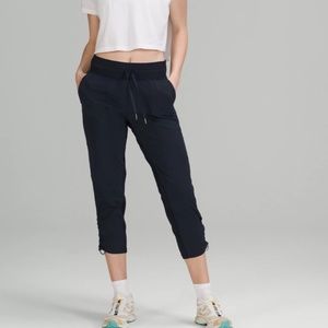 Lululemon Black 3/4 Length Studio Joggers